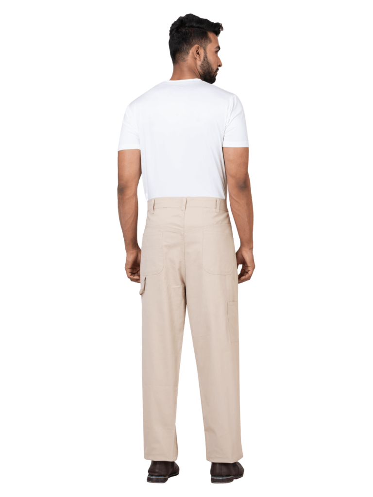 back side of protective wear
